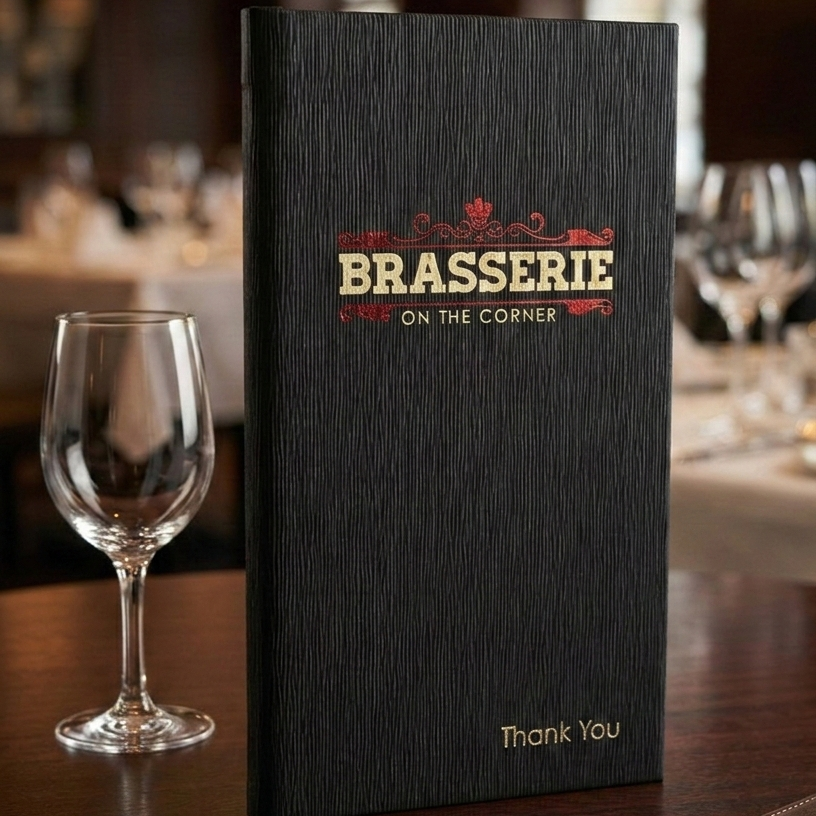 Paris Grained Bill Presenter