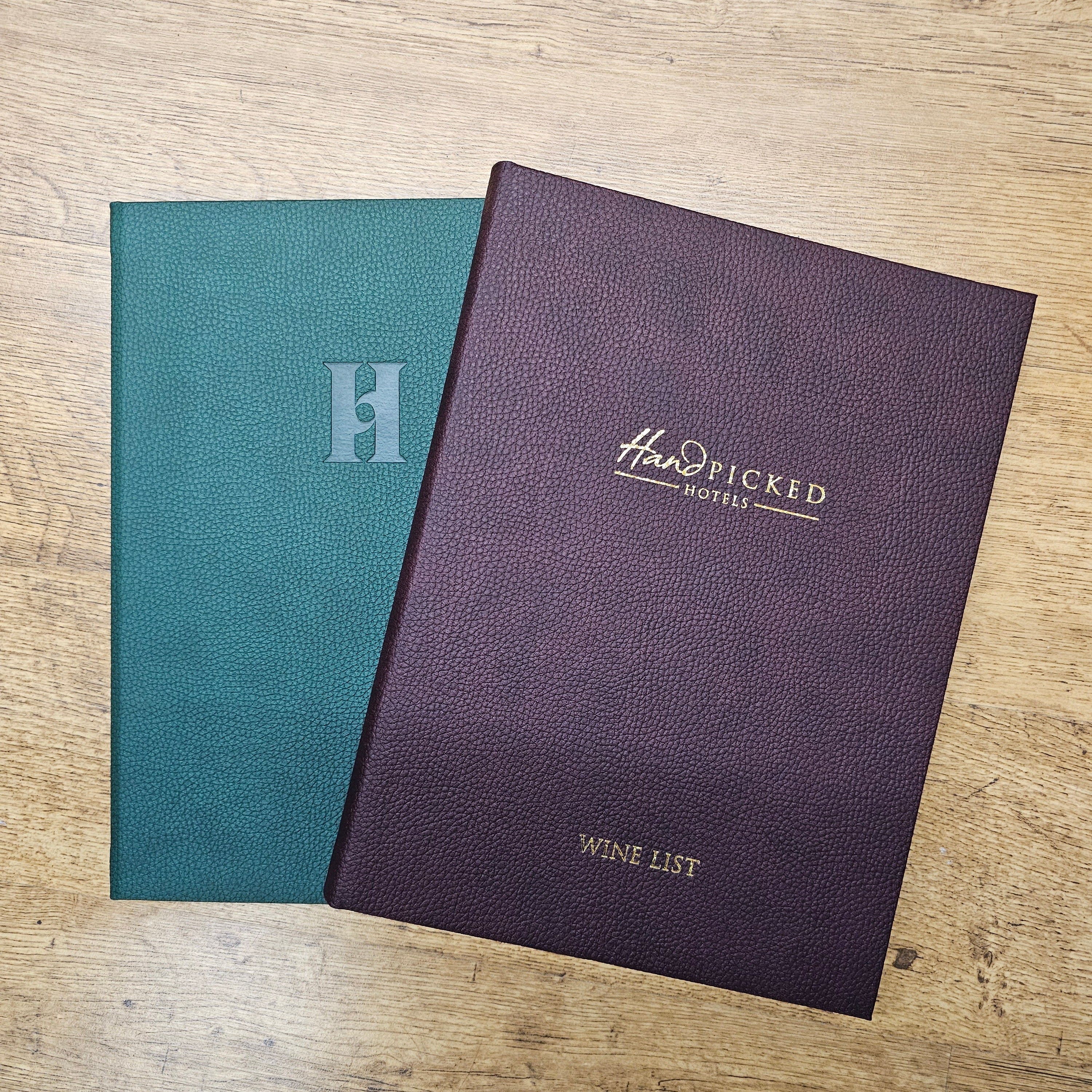 imitation leather menu covers 