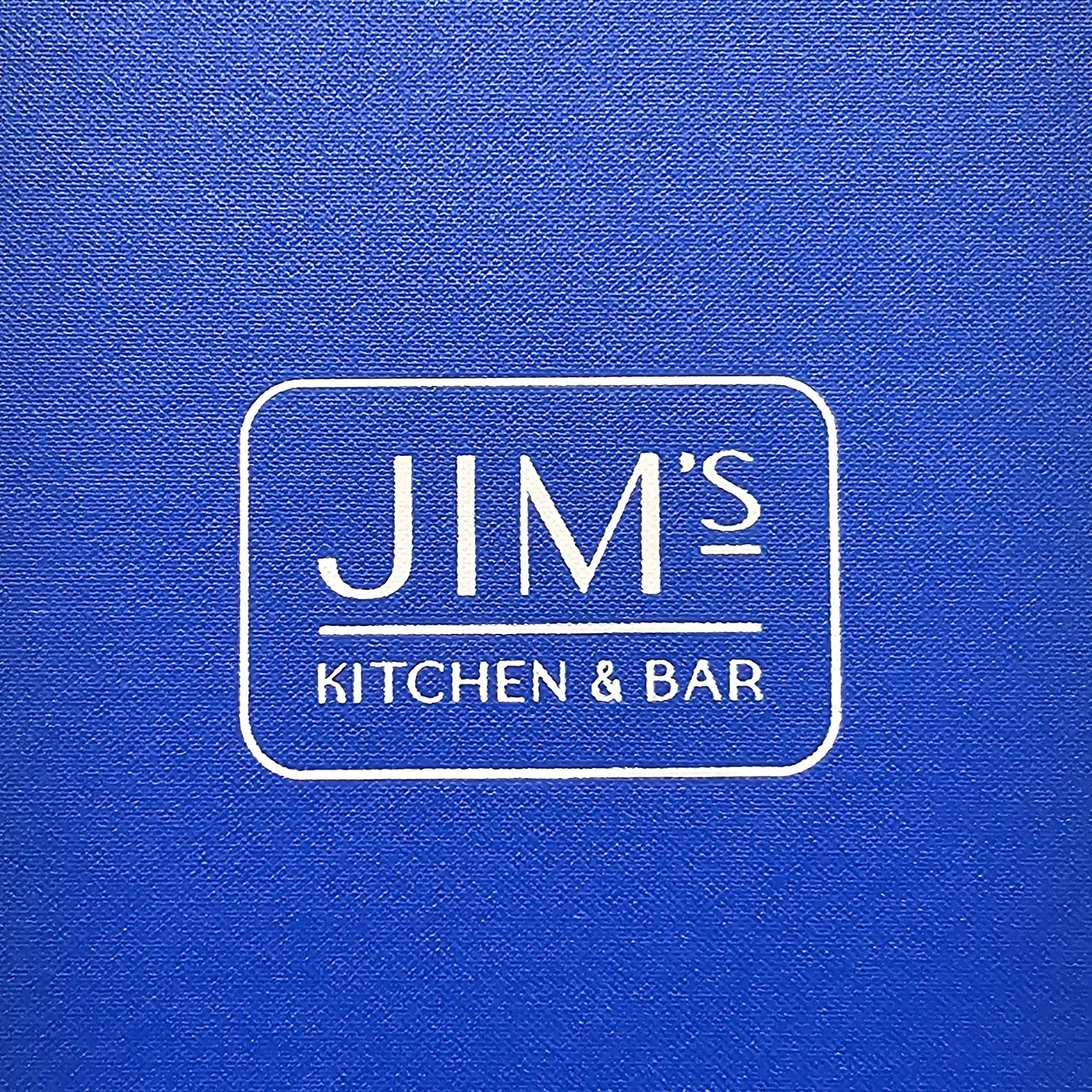 London Textile Menu Cover