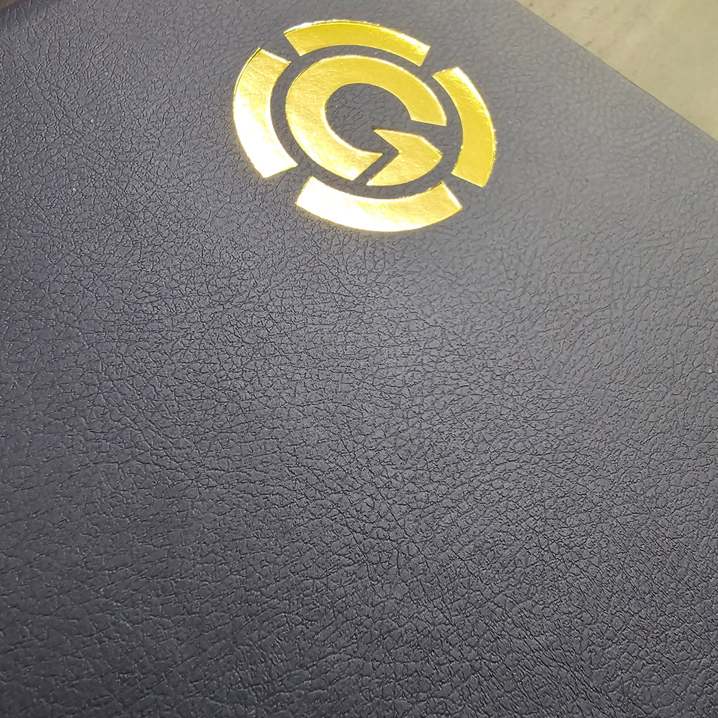 Fine Grain Faux Leather Bill Presenters