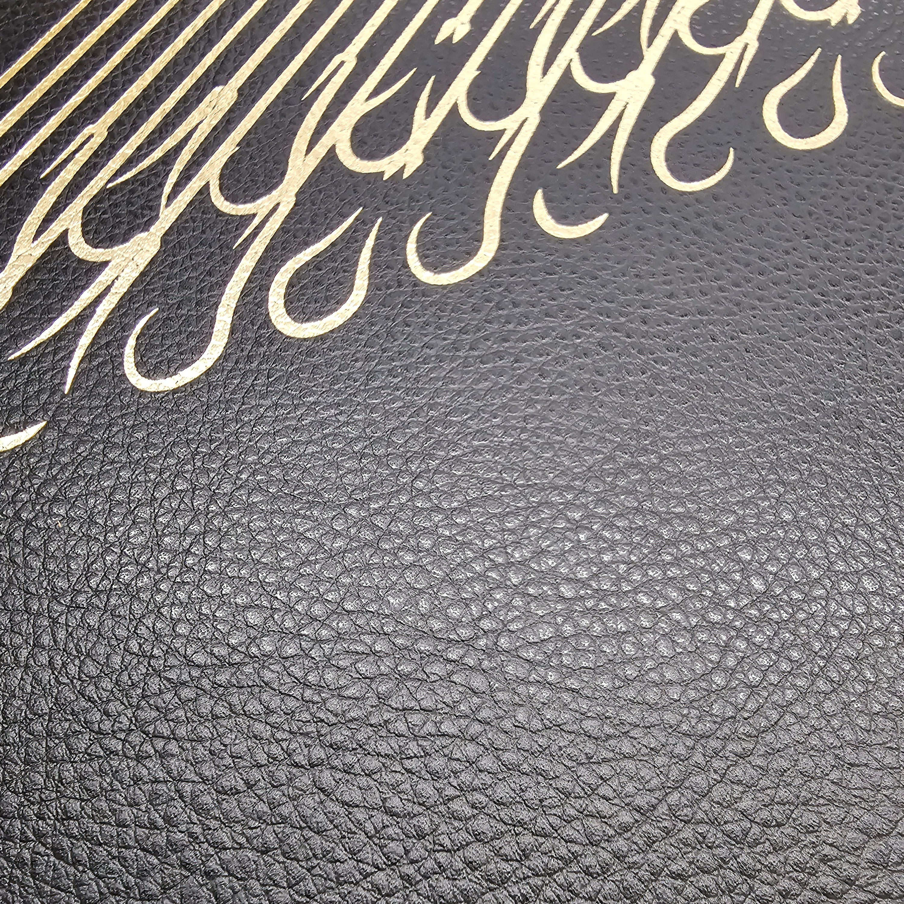 Recycled Leather Menu Cover