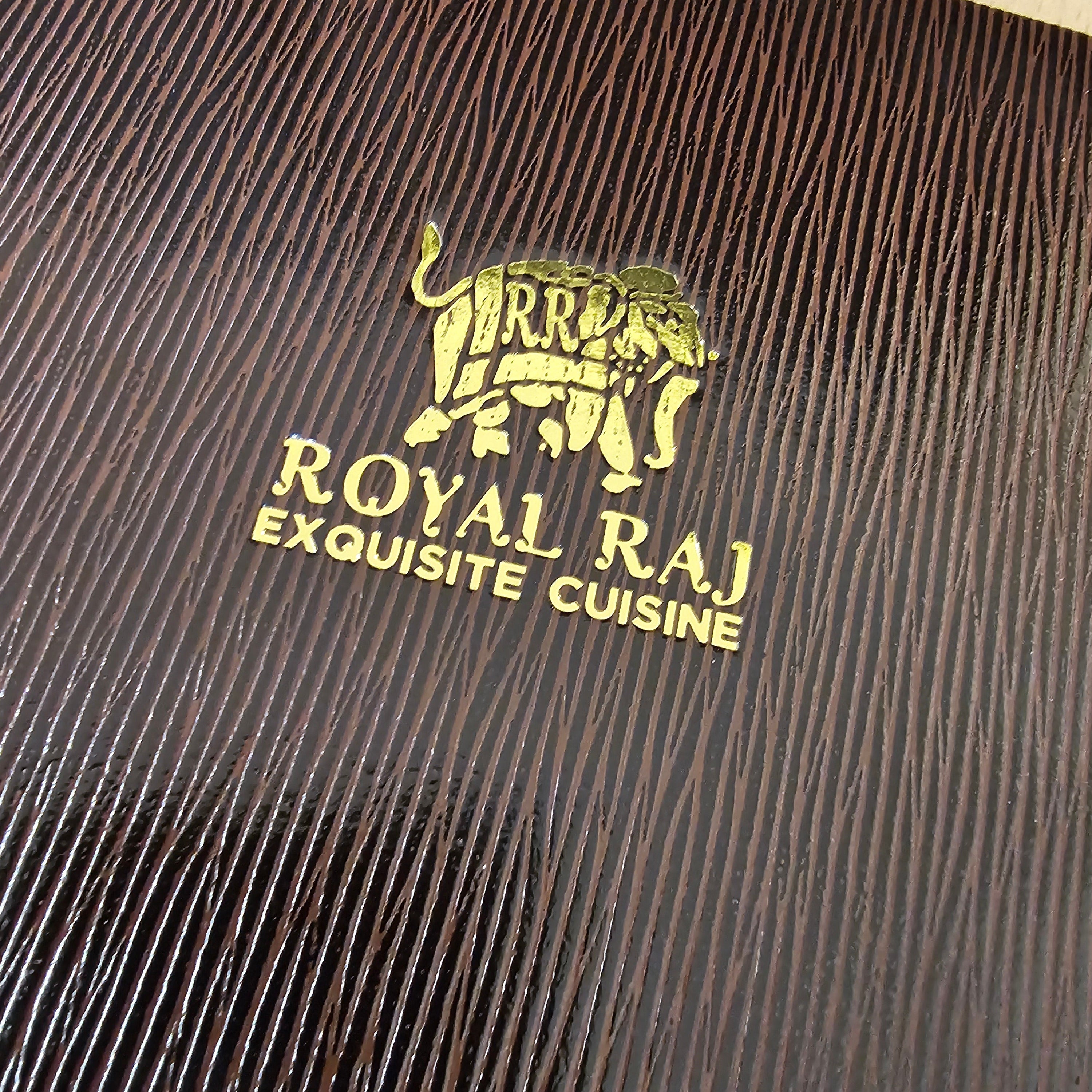 Glean Striped Menu Cover