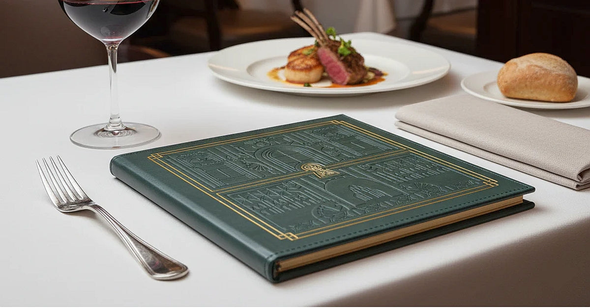 Manufacturer Of Personalised Restaurant Menu Covers & Bill Presenters ...