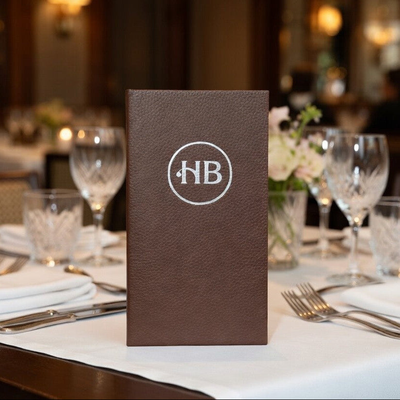 leather effect bill folder 