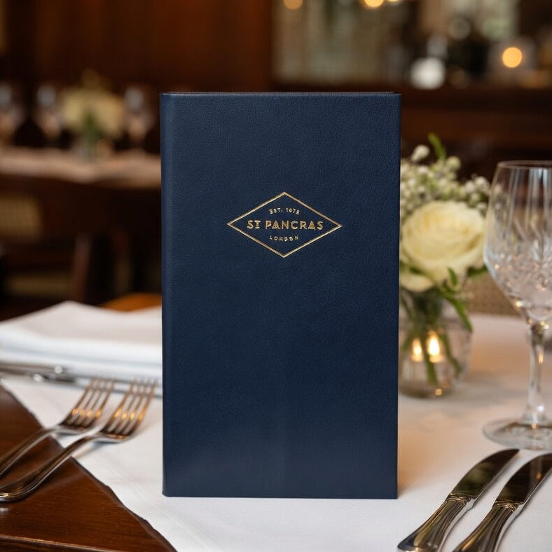 Fine Grain leather effect Bill Presenter