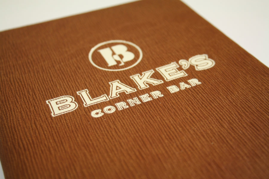 Paris Grained Menu Cover