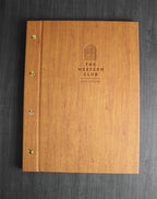 Funda de Menú Washington con Efecto Madera