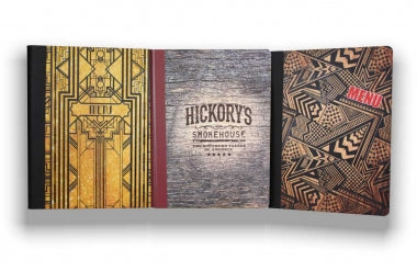 Wooden Menu Cover